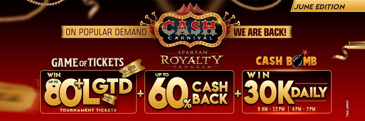Cash Carnival by Spartan Poker