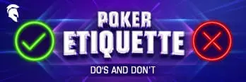 Poker Dos and Dont