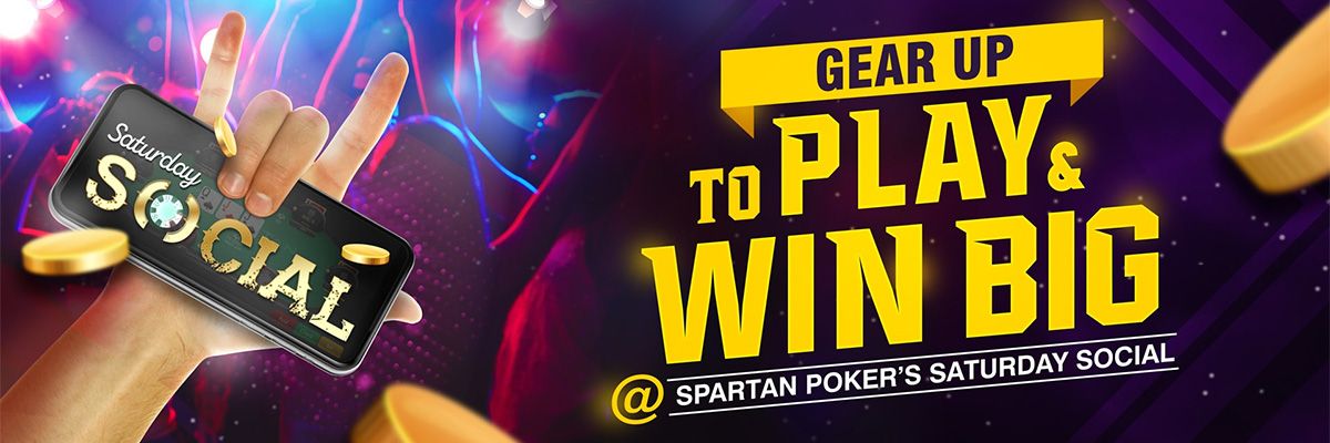 Gear up to play and win big at Spartan Poker’s Saturday Social