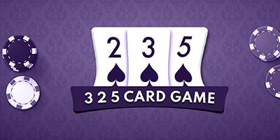 3 2 5 Card Game