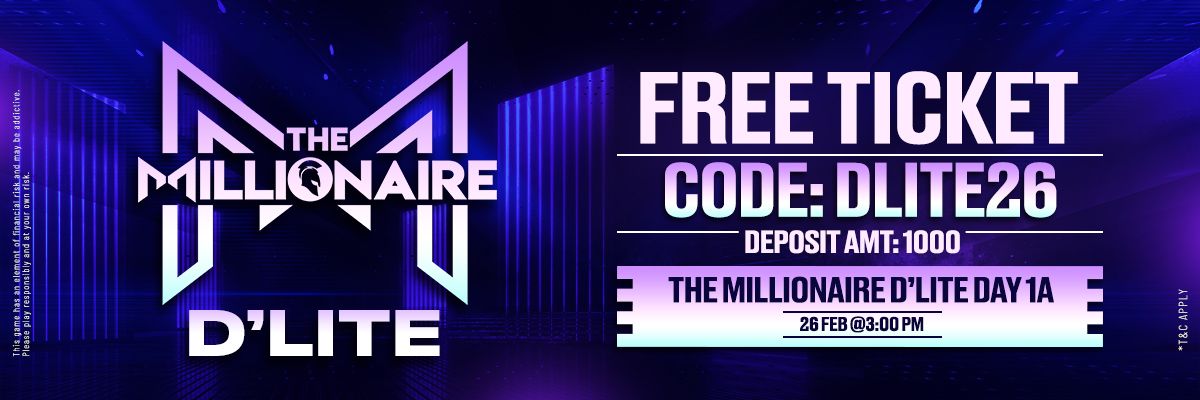 The Millionaire D'lite26 Code