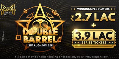 Double Barrel: Millionaire Tickets + Cash Rewards 