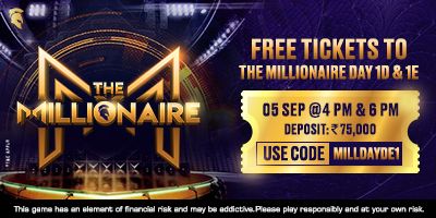 The Millionaire Day 1D + 1E