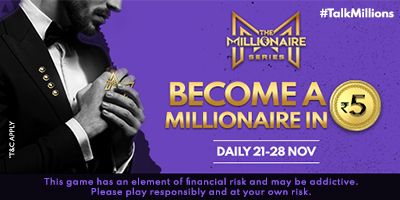 BECOME A MILLIONAIRE IN RS. 5 