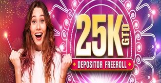 25K GTD Depositor Freeroll
