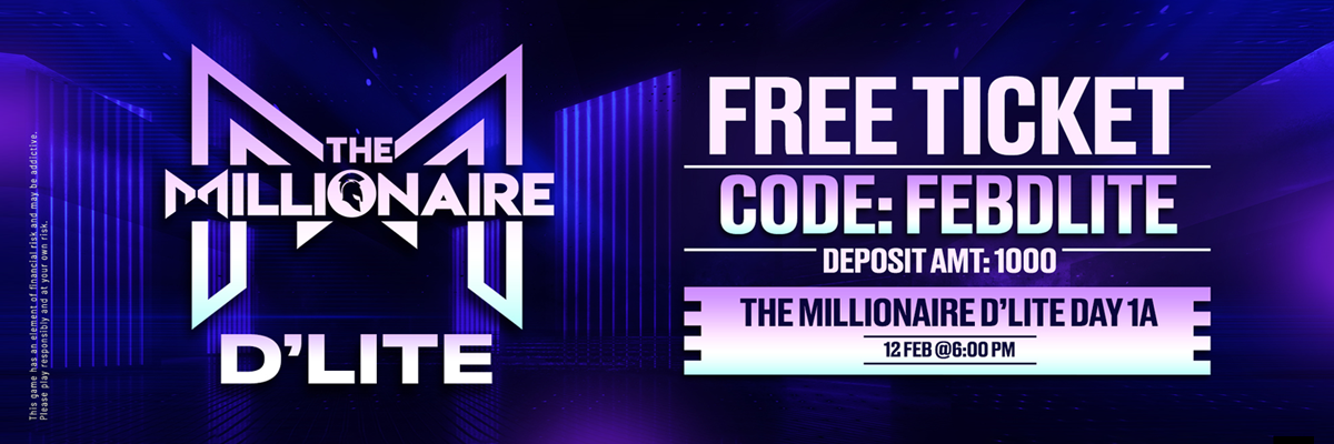 Free ticket to Millionaire